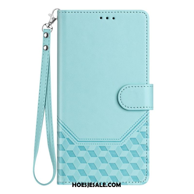 Folio-hoesje Sony Xperia 10 Vii Honingraatontwerp