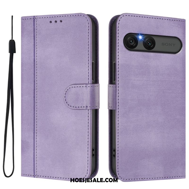 Folio-hoesje Sony Xperia 10 Vii Retrostijl