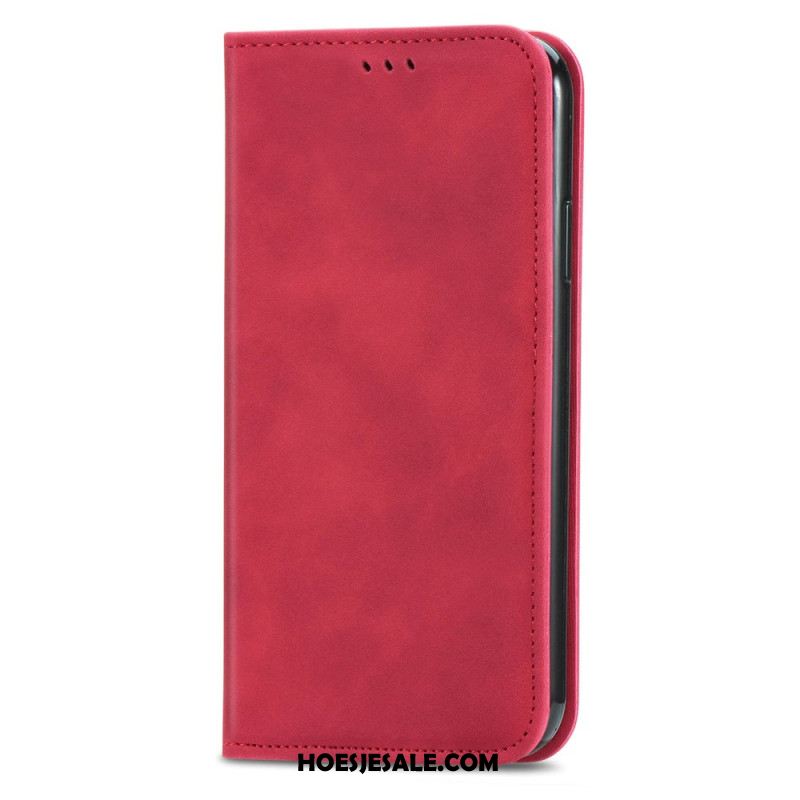 Folio-hoesje Voor Oppo Reno 11 Pro 5g Suède Stijl