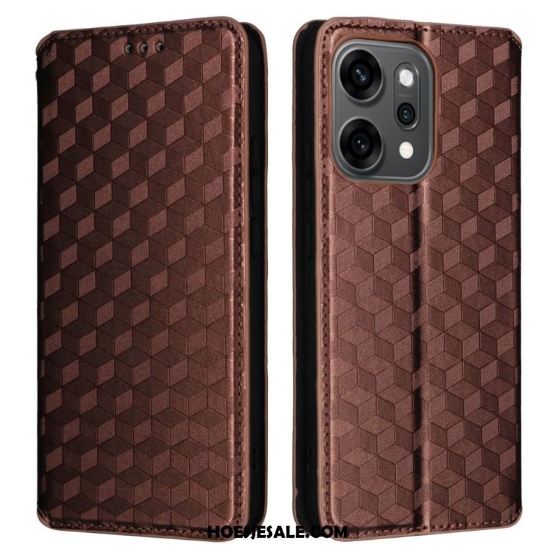 Folio-hoesje Voor Oppo Reno 14 5g Glanzend