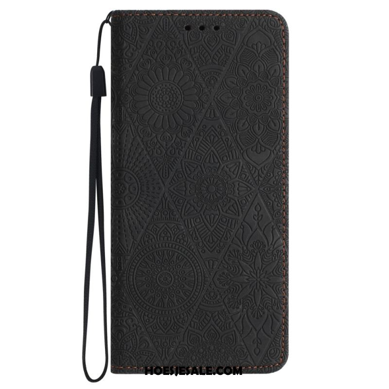 Folio-hoesje Voor Samsung Galaxy A17 4g / 5g Patchwork