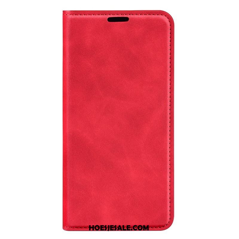 Folio-hoesje Voor Samsung Galaxy S25 5g Klassiek Imitatieleer