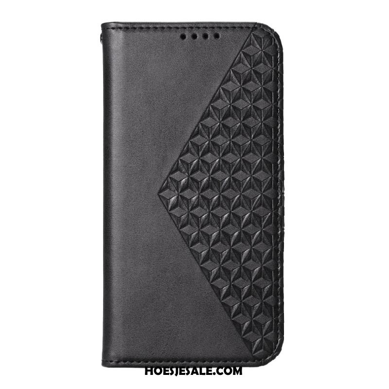 Folio-hoesje Voor Samsung Galaxy S25 Plus 5g Kalfsleertextuur