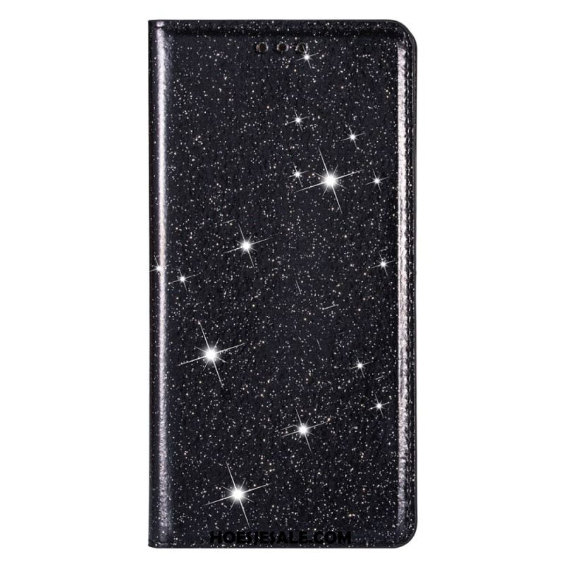 Folio-hoesje Voor Samsung Galaxy S25 Plus 5g Pailletten