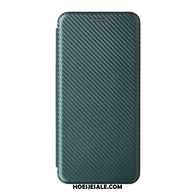 Folio-hoesje Voor Samsung Galaxy S26 Carbon Met Vezelstructuur