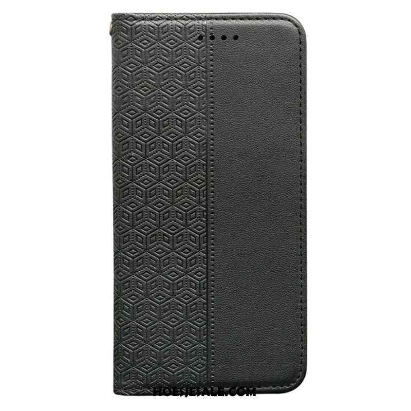 Folio-hoesje Voor Samsung Galaxy S26 Rasterpatroon