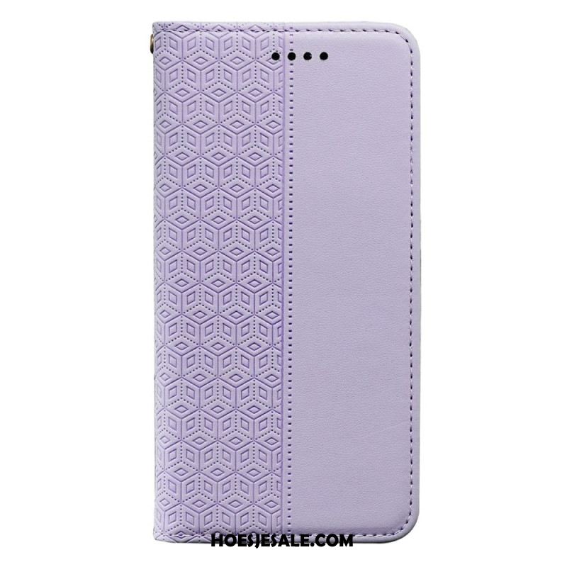 Folio-hoesje Voor Samsung Galaxy S26 Rasterpatroon
