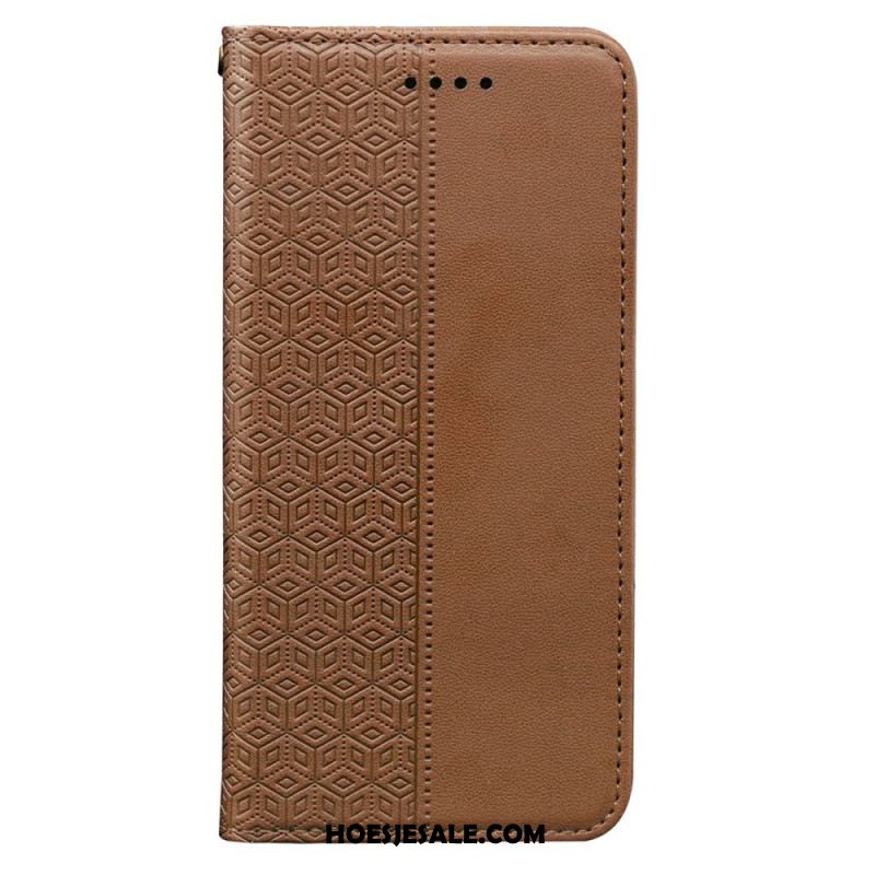 Folio-hoesje Voor Samsung Galaxy S26 Rasterpatroon