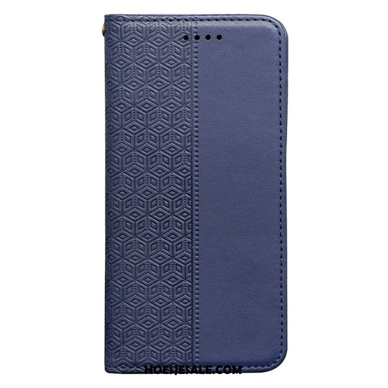 Folio-hoesje Voor Samsung Galaxy S26 Rasterpatroon