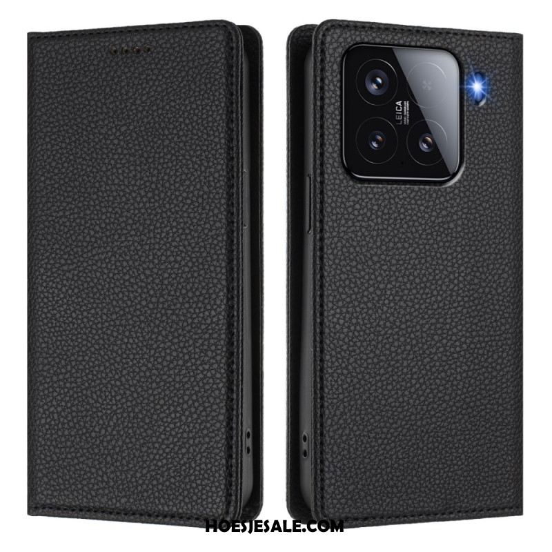 Folio-hoesje Voor Xiaomi 15 Rfid-blokkerend Leer-effect