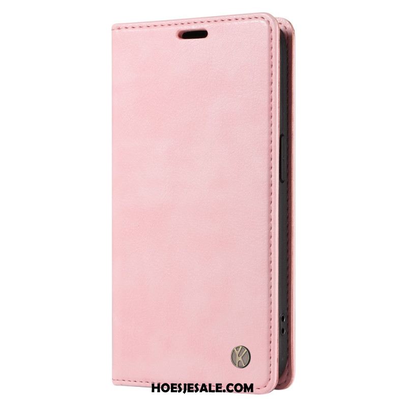 Folio-hoesje Voor Xiaomi 15 Yikatu Vintage-stijl