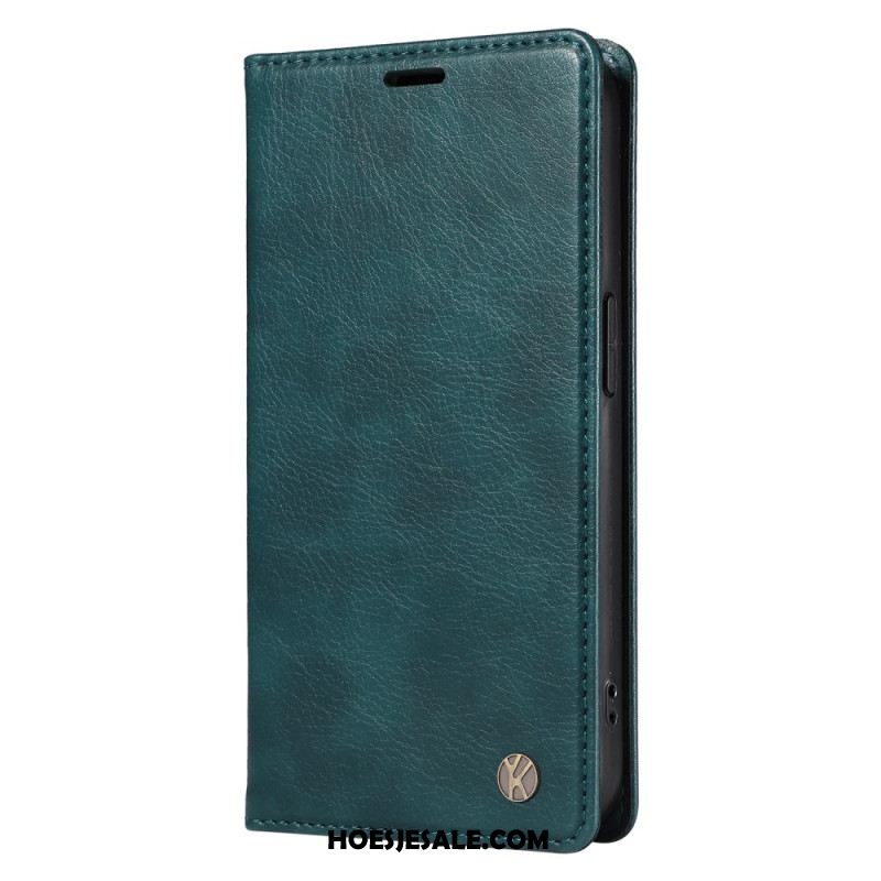 Folio-hoesje Voor Xiaomi 15 Yikatu Vintage-stijl
