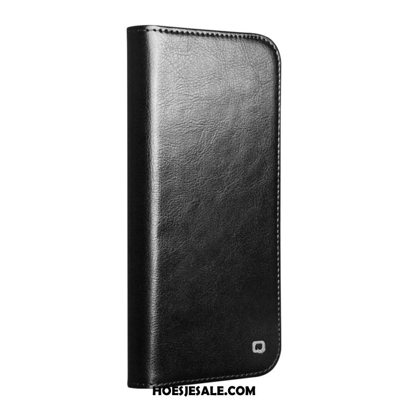 Folio-hoesje Voor Xiaomi 17 Pro Max Echt Leer Van Qialino