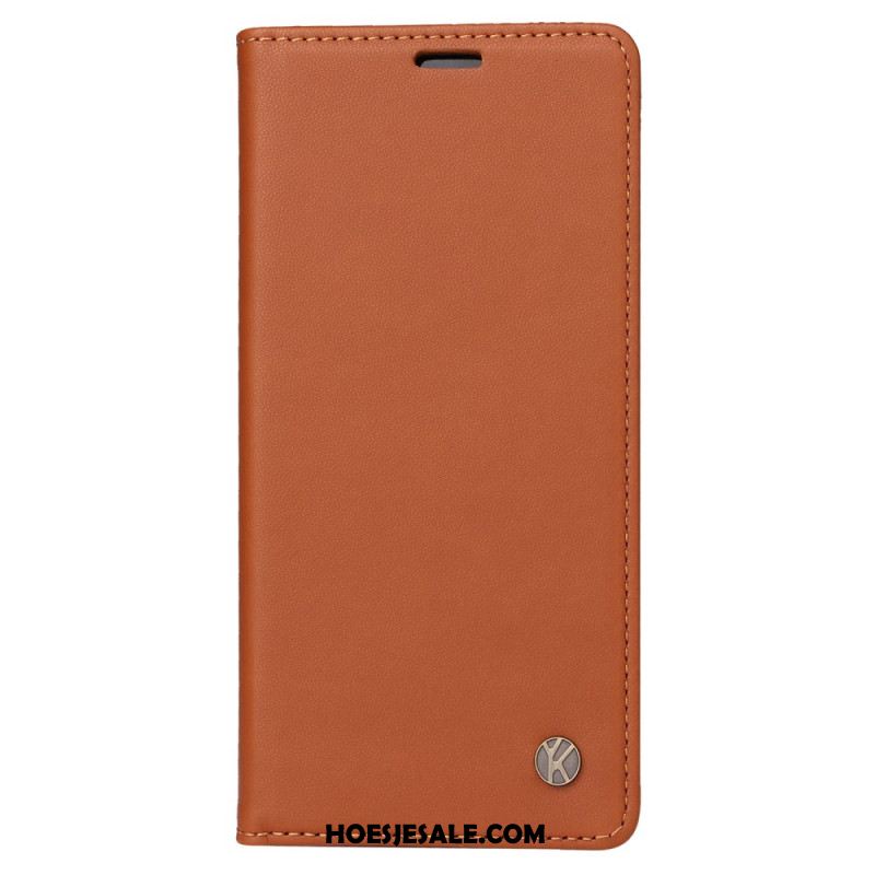 Folio-hoesje Voor Xiaomi Redmi Note 14 Pro 5g Yikatu Kunstleer