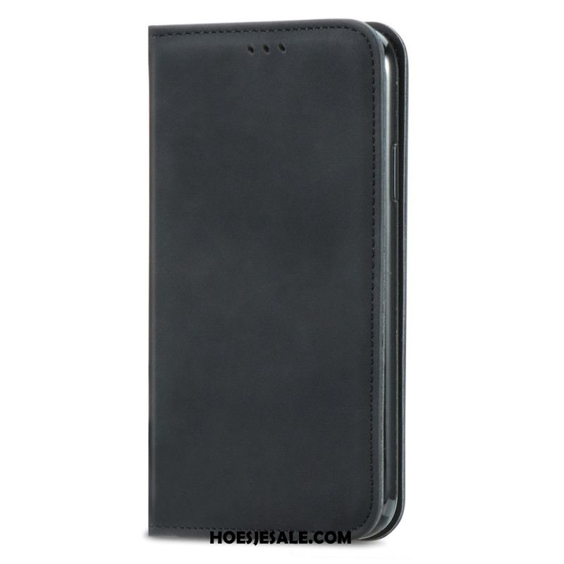 Folio-hoesje Voor Xiaomi Redmi Note 14 Pro Plus 5g Leerlook