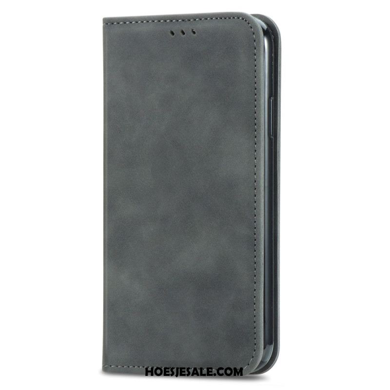 Folio-hoesje Voor Xiaomi Redmi Note 14 Pro Plus 5g Leerlook