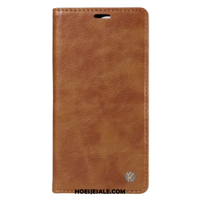 Folio-hoesje Voor Xiaomi Redmi Note 14 Pro Plus 5g Vintage Yikatu