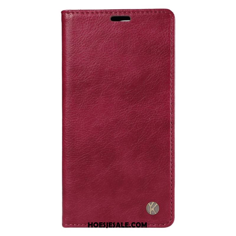 Folio-hoesje Voor Xiaomi Redmi Note 14 Pro Plus 5g Vintage Yikatu