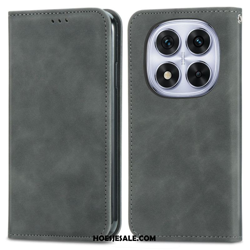 Folio-hoesje Voor Xiaomi Redmi Note 15 Pro Plus 5g Suède-effect