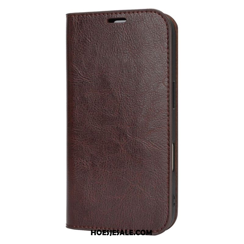 Folio-hoesje Voor iPhone 17 Pro Leer