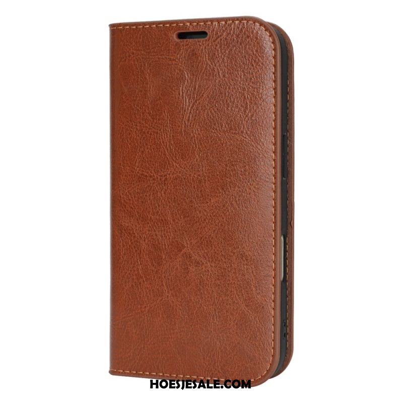 Folio-hoesje Voor iPhone 17 Pro Leer