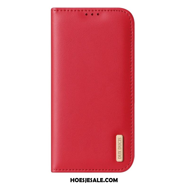 Folio-hoesje Voor iPhone 17 Pro Max Dux Ducis Hivo-serie