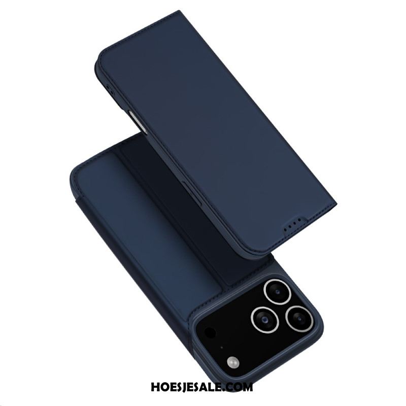 Folio-hoesje Voor iPhone 17 Pro Max Dux Ducis Pro Series Skin