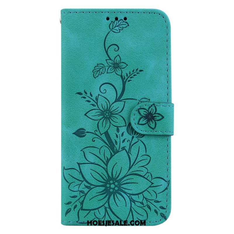 Folio-hoesje Xiaomi 14 Telefoonhoesje Bloemmotief