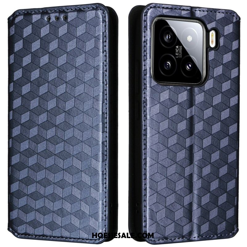 Folio-hoesje Xiaomi 15 Pro 3d-patroon