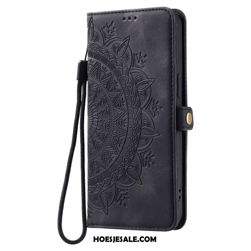 Folio-hoesje Xiaomi 15 Pro Telefoonhoesje Bandje Met Totemmotief