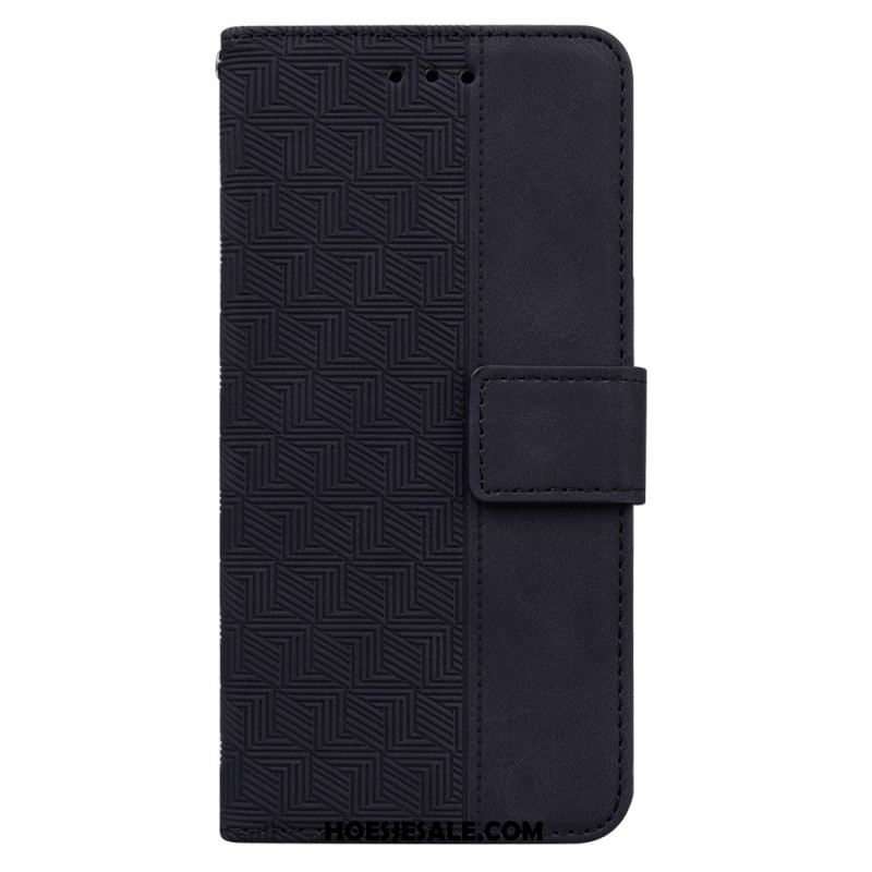 Folio-hoesje Xiaomi 15 Telefoonhoesje Geweven Design