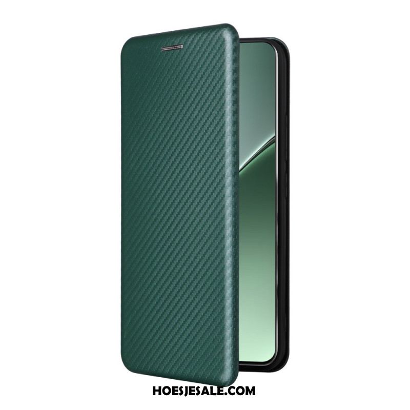 Folio-hoesje Xiaomi 15 Telefoonhoesje Koolstofvezel