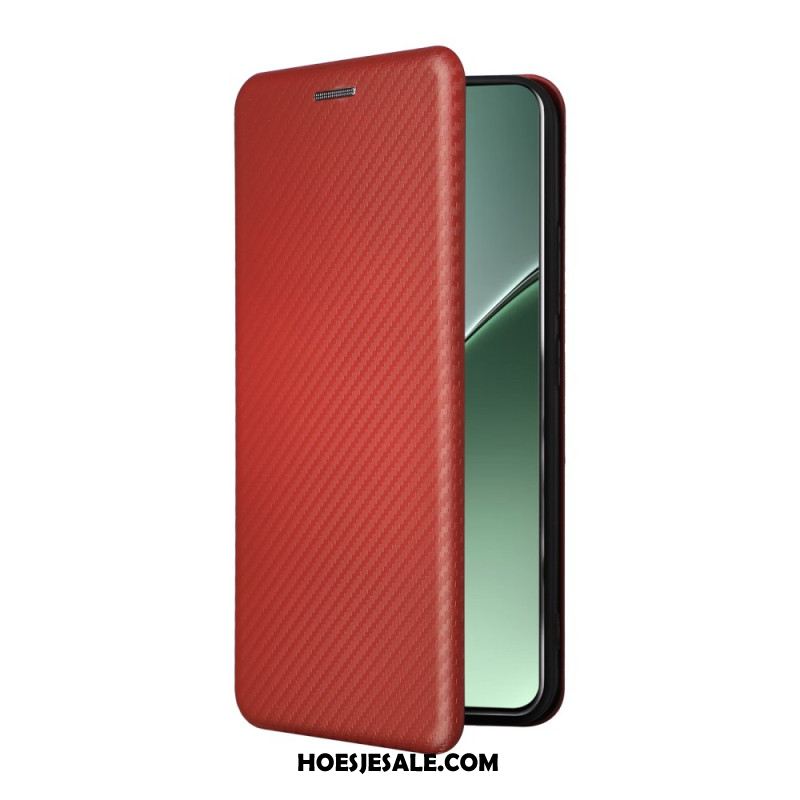 Folio-hoesje Xiaomi 15 Telefoonhoesje Koolstofvezel