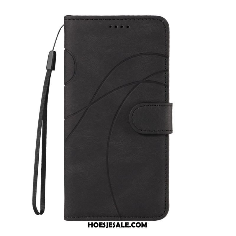 Folio-hoesje Xiaomi 15 Ultra Telefoonhoesje Golvende Lijnen