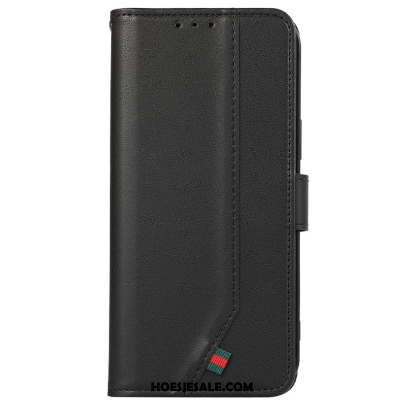 Folio-hoesje Xiaomi 15 Ultra Telefoonhoesje Rfid-blokkerende Zijdetextuur