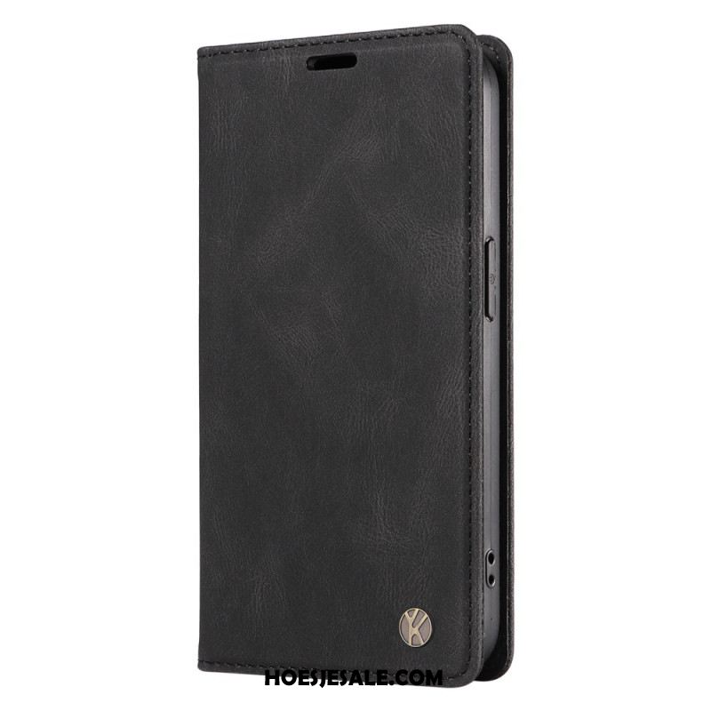 Folio-hoesje Xiaomi 15 Yikatu Suède-effect