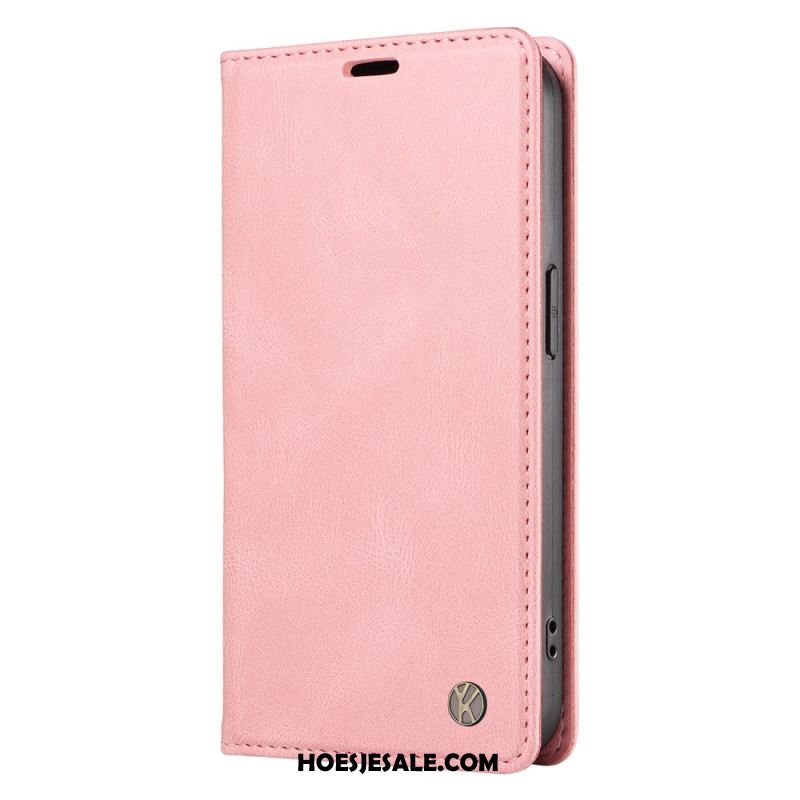 Folio-hoesje Xiaomi 15 Yikatu Suède-effect