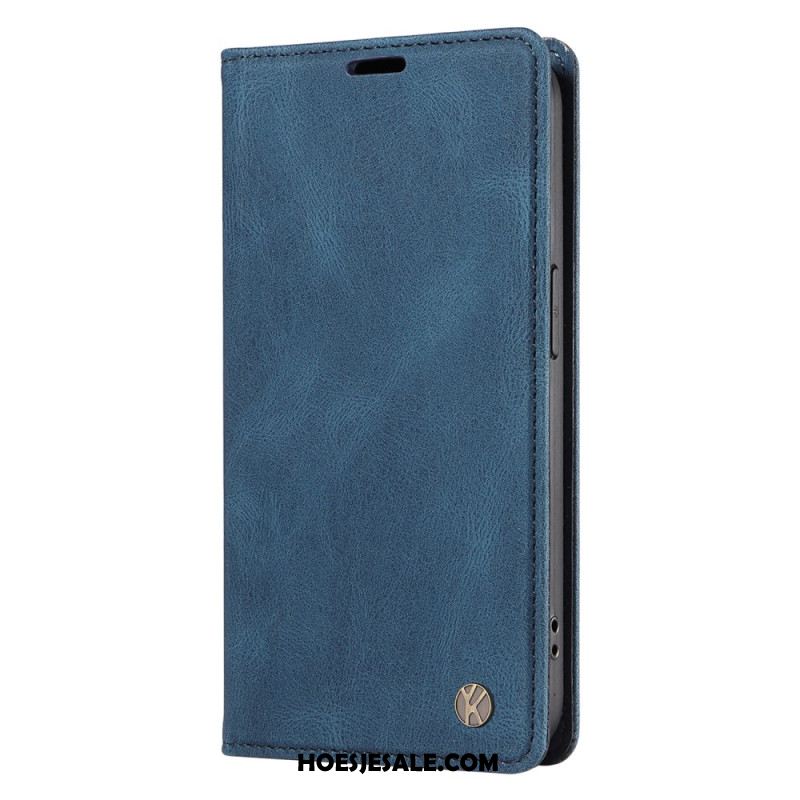 Folio-hoesje Xiaomi 15 Yikatu Suède-effect