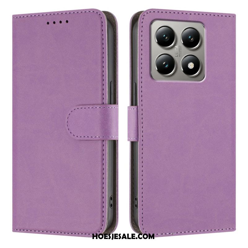 Folio-hoesje Xiaomi 15t Leerlook
