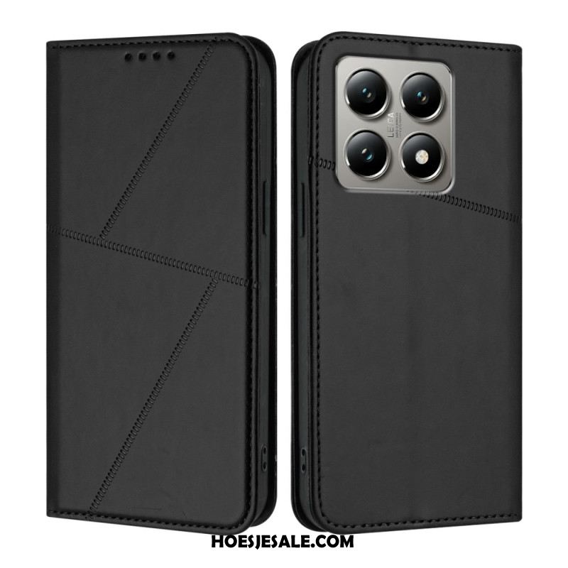 Folio-hoesje Xiaomi 15t Lijnen Bescherming Hoesje