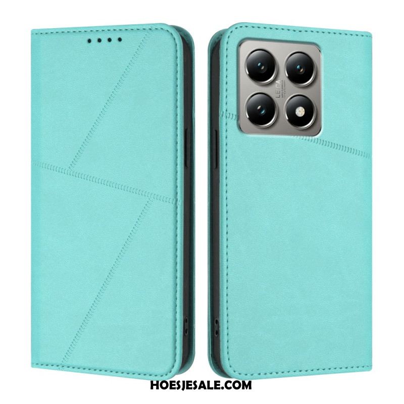 Folio-hoesje Xiaomi 15t Lijnen Bescherming Hoesje