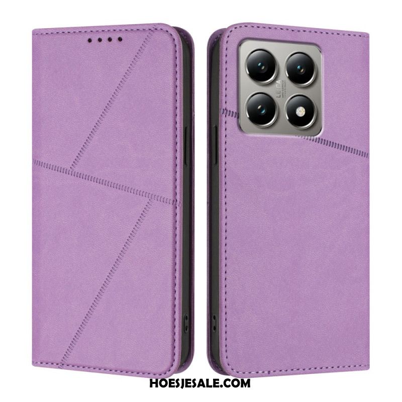 Folio-hoesje Xiaomi 15t Lijnen Bescherming Hoesje