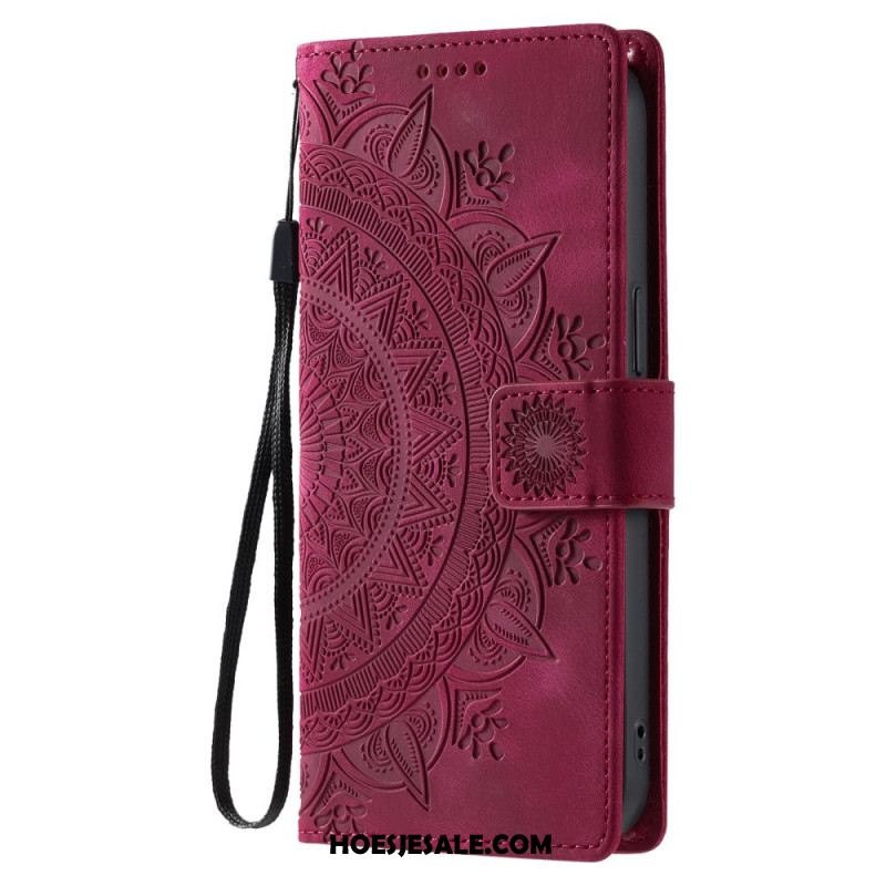 Folio-hoesje Xiaomi 15t Mandala-suède-effect