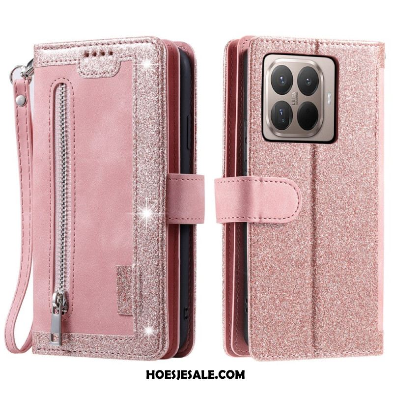 Folio-hoesje Xiaomi 15t Pro Portemonnee Met 9 Kaartsleuven