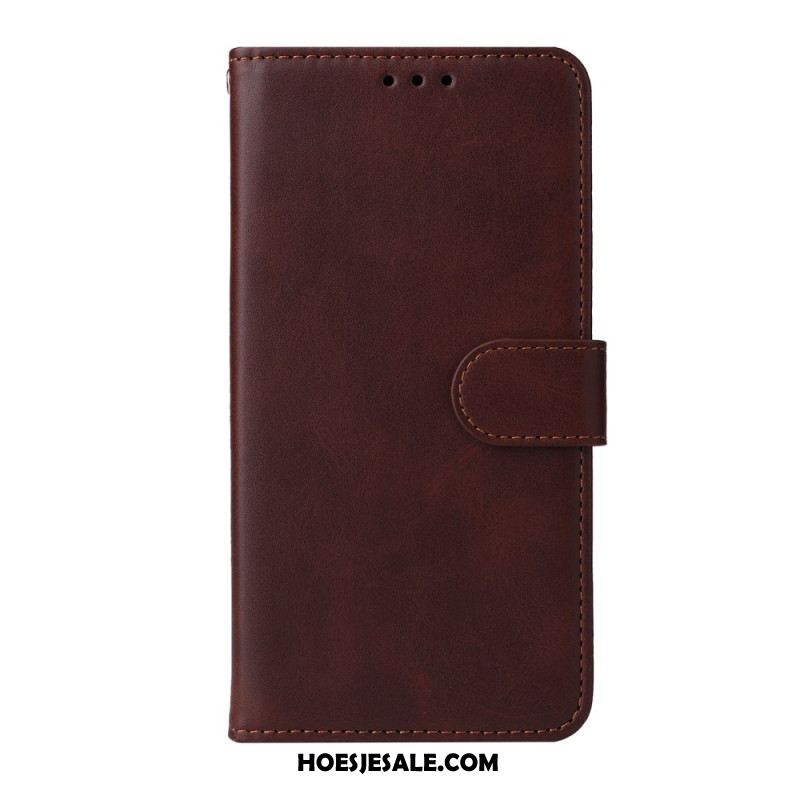 Folio-hoesje Xiaomi 15t Pro Telefoonhoesje Klassiek Met Koord