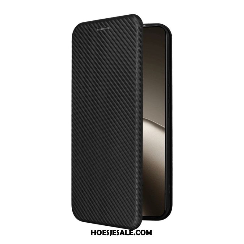 Folio-hoesje Xiaomi 15t Pro Telefoonhoesje Koolstofvezel