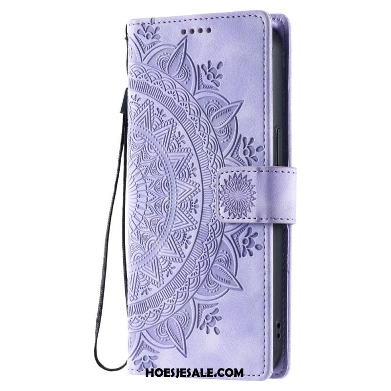 Folio-hoesje Xiaomi 15t Pro Telefoonhoesje Mandala-suèdelook