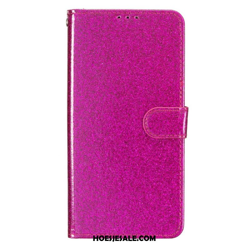 Folio-hoesje Xiaomi 15t Telefoonhoesje Pailletten