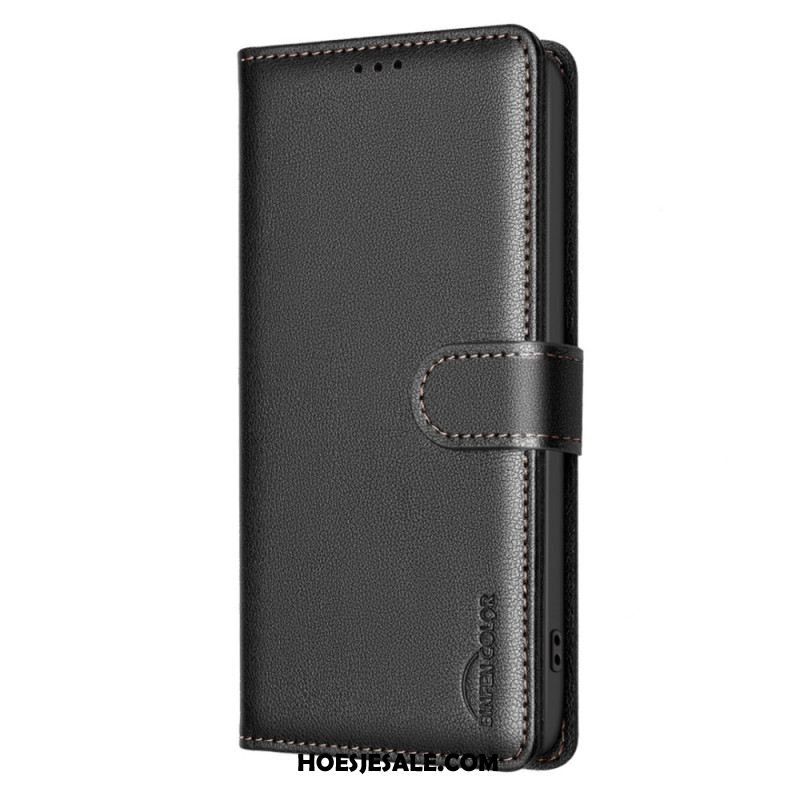 Folio-hoesje Xiaomi 15t Telefoonhoesje Rfid-blokkering Binfen Kleur