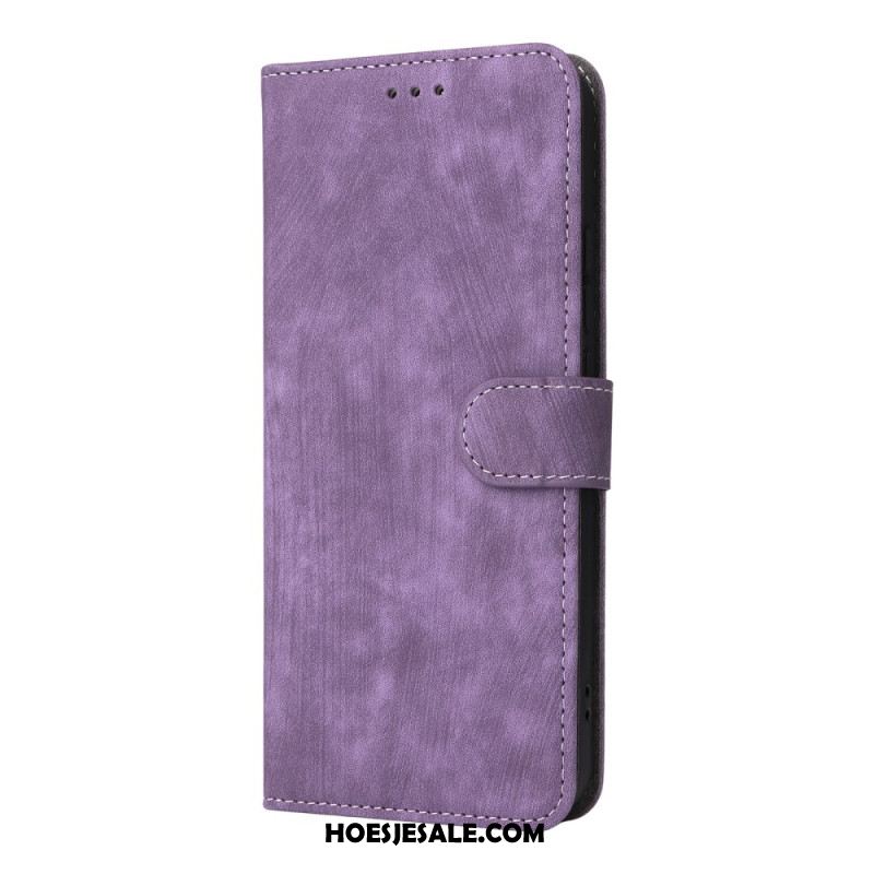 Folio-hoesje Xiaomi 15t Telefoonhoesje Suède-effect Met Rfid-bescherming